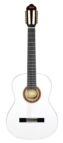 Valencia VC104WT Klassische Gitarre, 100er Serie, Lindenholz Korpus, Ahorn Griffbrett, Weiß