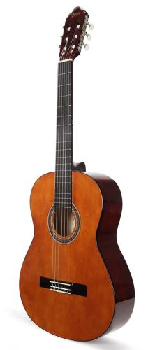 Valencia VC104 Klassische Gitarre, 100er Serie, Lindenholz Korpus, Ahorn Griffbrett, Natur Glänzend