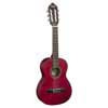 VC201TWR Valencia Series 200 classic guitar 1/4, sitka spruce & nato, transparent wine red satin