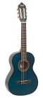 VC202TBU Valencia Series 200 classic guitar 1/2, sitka spruce & nato, transparent blue satin