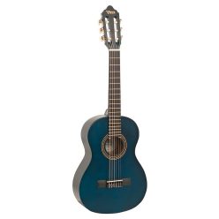   VC202TBU Valencia Series 200 classic guitar 1/2, sitka spruce & nato, transparent blue satin