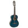 Valencia VC202TBU - Klassische Gitarre Serie 200 1/2, Sitka-Fichte & Nato, Transparent Blue Satin