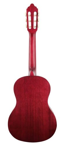 Valencia VC202TWR - Klassische Gitarre Serie 200 1/2, Sitka-Fichte & Nato, Transparent Wine Red Satin