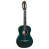 Valencia VC203TBU - Klassische Gitarre Serie 200 3/4, Sitka-Fichte & Nato, Transparent Blue Satin