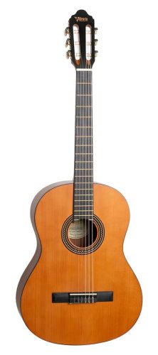 VC204HL Valencia Series 200 classic guitar lefthanded with hybrid neck 4/4, sitka spruce & nato, antique natural satin