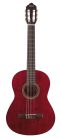 VC204TWR Valencia Series 200 classic guitar 4/4, sitka spruce & nato, transparent wine red satin