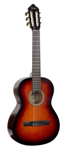 VC263CSB Valencia Series 260 classic guitar 3/4, sitka spruce & mahogany, classic sunburst high gloss