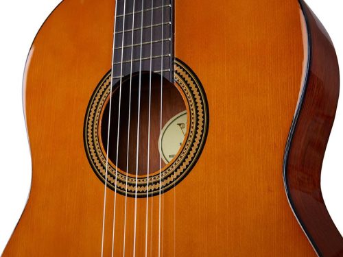 VC264H Valencia Series 260 classic guitar with hybrid neck 4/4, sitka spruce & mahogany, antique natural high gloss