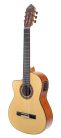 VC304CEL Valencia Series 300 classic guitar left handed 4/4, sitka spruce & mahogany, preamp and cutaway, natural satin