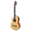 VC304CEL Valencia Series 300 classic guitar left handed 4/4, sitka spruce & mahogany, preamp and cutaway, natural satin