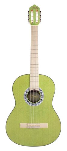 VC354GN Valencia Series 300 classic guitar 4/4, sitka spruce & mahogany, green