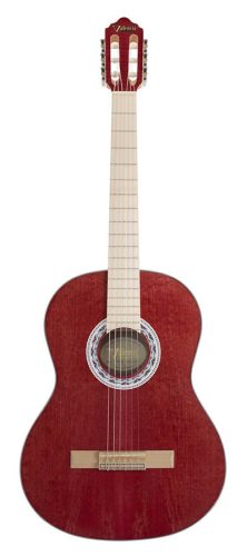 VC354HWR Valencia Series 300 classic guitar with hybrid neck 4/4, sitka spruce & mahogany, wine red