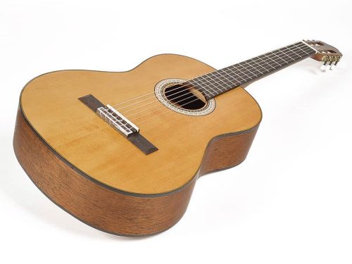 Valencia VC404 - Klassische Gitarre Serie 400 4/4, Sitka-Fichte & Mahagoni, Vintage Natural