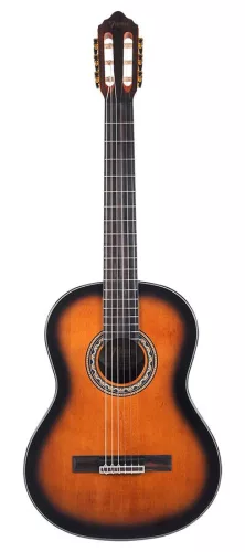 VC564BSB Valencia Series 560 classic guitar 4/4, sitka spruce & walnut, brown sunburst