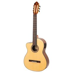   VC564CEL Valencia Series 560 classic guitar left handed 4/4, sitka spruce & walnut, preamp and cutaway, natural