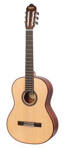 VC704L Valencia Series 700 classic guitar left handed 4/4, solid sitka spruce & mahogany, natural