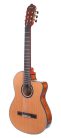 VC774TCE Valencia Series 700 slim body classic guitar 4/4, solid red cedar &mahogany, Fishman preamp and cutaway, natural, with