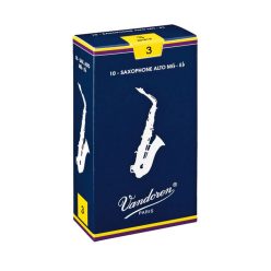   VDA-30 Vandoren Traditional alto saxophone reeds, 10-pack, 3.0