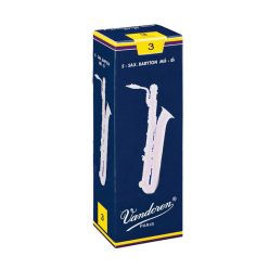   VDB-30 Vandoren Traditional baritone saxophone reeds, 5-pack, 3.0