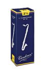 VDBC-25 Vandoren Traditional bass clarinet reeds, 5-pack, 2.5