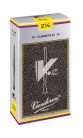 VDC-25V12 Vandoren V-12 Bb clarinet reeds, 10-pack, 2.5