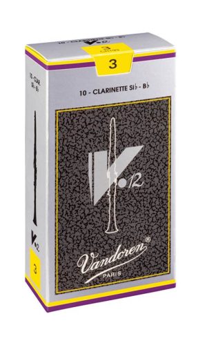 VDC-30V12 Vandoren V-12 Bb clarinet reeds, 10-pack, 3.0