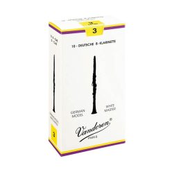   VDC-30WM Vandoren White Master Bb clarinet reeds, 10-pack, 3.0