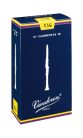 VDE-15 Vandoren Traditional Eb clarinet reeds, 10-pack, 1.5