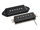 VDE-46-BBK Boston Vintage single coil pickup, Alnico 5 bar, braided shield wiring, waxed enamel wire, 9.5K bridge, black