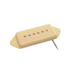   VDE-46-BIV Boston Vintage single coil pickup, Alnico 5 bar, braided shield wiring, waxed enamel wire, 9.5K bridge, ivory