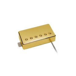   VHB-57-BGD Boston Vintage humbucker pickup, Alnico 5 bar, braided shield wiring, waxed enamel wire, 8.8K bridge, gold