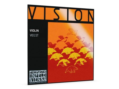 VI-01-ST Thomastik Infeld Vision violin string E-1 4/4 heavy, carbon steel, tin plated, removable ball end