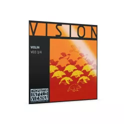  VI-03-34 Thomastik Infeld Vision violin string D-3 3/4, synthetic core, silver wound