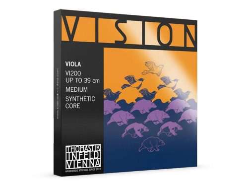 VI-200 Thomastik Infeld Vision viola string set (string length 37cm), includes TH-VI-21