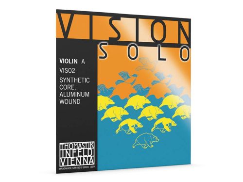 VIS-02 Thomastik Infeld Vision Solo violin string A-2 4/4, synthetic core, aluminum wound