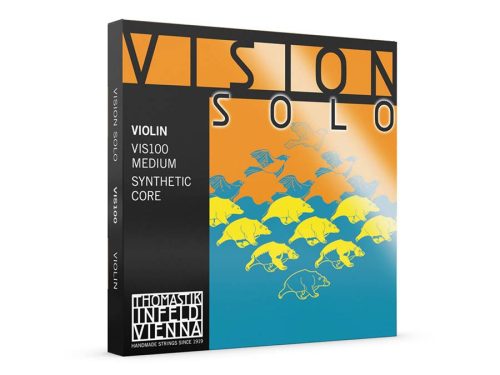 VIS-100 Thomastik Infeld Vision Solo violin string set 4/4, includes VIS-03