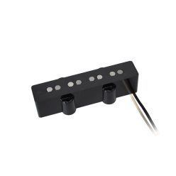   VJB-62-BBK Boston Vintage single coil pickup, Alnico 5 rods, black fiber bobbin, waxed formvar wire, 8.0K bridge, black