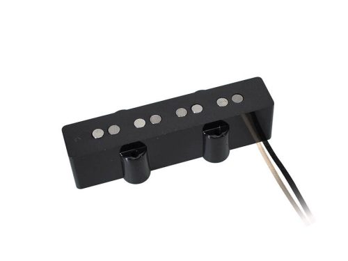 VJB-62-BBK Boston Vintage single coil pickup, Alnico 5 rods, black fiber bobbin, waxed formvar wire, 8.0K bridge, black