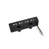 VJB-62-BBK Boston Vintage single coil pickup, Alnico 5 rods, black fiber bobbin, waxed formvar wire, 8.0K bridge, black