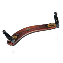   VLM-ART Augustin Viva la Musica artist shoulder rest for violin, hard wood, dark varnished, fits 4/4- 3/4