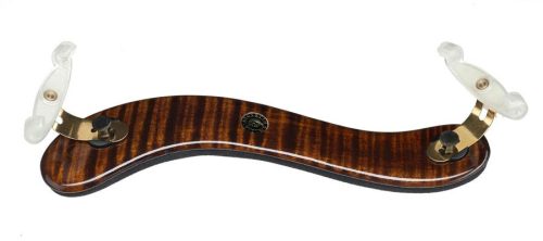 VLM-DIA-D Augustin Viva la Musica diamond shoulder rest for violin, flamed maple, dark varnished, fits 4/4- 3/4