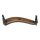 VLM-ST Augustin Viva la Musica standard shoulder rest for violin, hard wood, dark varnished, fits 4/4- 3/4