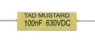 VMC100 TAD  Mustard capacitor 0.100uF