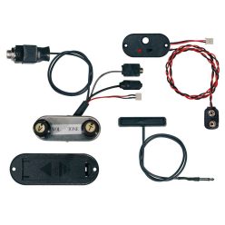   VP-10-A Boston  violin preamp pickup system, volume+tone control, battery included