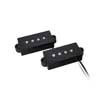 VPB-57-BK Boston Vintage split coil humbucker pickup, Alnico 5 rods, black fiber bobbins, waxed formvar wire, 10.3K