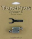 VS1-N TonePros  VS1 G-Style locking studs, for USA guitars, nickel