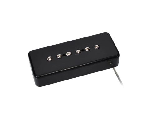 VSB-46-NBK Boston Vintage single coil pickup, Alnico 5 bar, braided shield wiring, waxed enamel wire, 8.0K neck, black