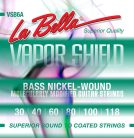 VSB6A La Bella Vapor Shield Series string set electric 6-string bass, 030-040-060-080-100-118