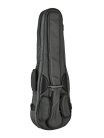 VSC-12-CG Boston  violin padded bag, 1/2, 19mm rigid padded, shaped, charcoal grey, deluxe straps, pockets