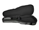 VSC-12-CG Boston  violin padded bag, 1/2, 19mm rigid padded, shaped, charcoal grey, deluxe straps, pockets